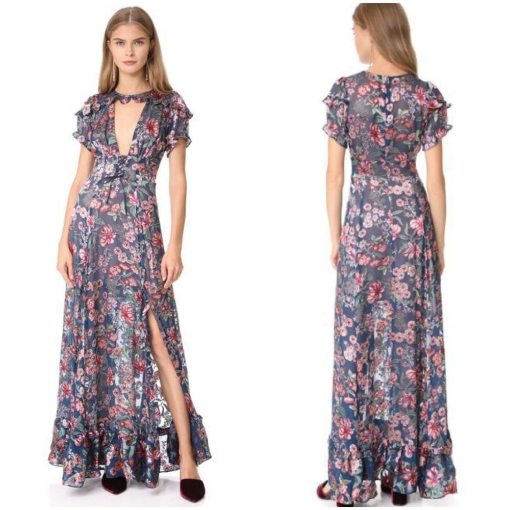For love and Lemons flora maxi dress, no signs of wear, unaltered